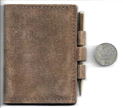 $40 • Buy Revlon Chaz Men's Cologne 1975 Suede Leather Case Pencil And Notepad Giveaway  