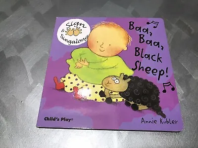 Annie Kubler Sign And Sing Along “Baa Baa Black Sheep” • $3.90
