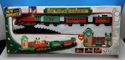 2012 New Bright Holiday Express Musical Train Set - No.175 • £81.92