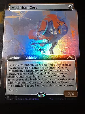 Mindlink Mech Extended Art FOIL  Kamigawa Neon Dynasty  NM MTGFREE SHIPPING • $4.94