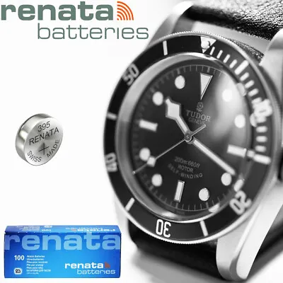 RENATA 395 SR927SW V395 D-395 SR927 SR57 Watch Battery SILVER OXIDE NEW • £1.97