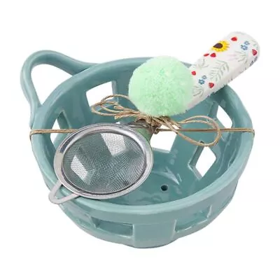 Mud Pie E2 Botanica Berry Strainer Set Basket 3.5  X 5.5  Di 41540015B DEFECT • $14.99