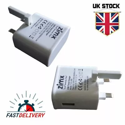 FAST CHARGER - USB Folding Mains Power Adaptor For Mobiles & Tablets 5v 2a UK • £5.99