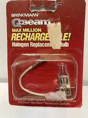 Brinkmann Q-Beam Max Million Rechargeable Halogen Replacement Bulb New • $9.99