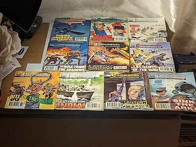  X10 Commando Comic Books Job Lot/Bundle: Issue 3061-3097 Range. • $15.16