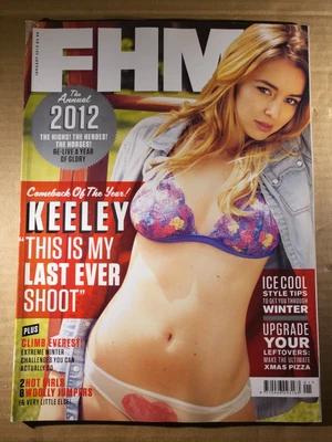 £8.79 • Buy FHM Magazine January 2013 (691) Keeley Hazell Last Ever Shoot