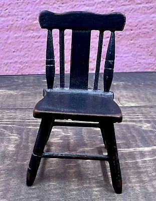 1:24 Scale Miniature Black Windsor Chair • $46.60