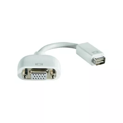 Genuine APPLE® 603-8525 5  DVI To VGA Display Adapter Converter Cable (DTOV) • $6.99