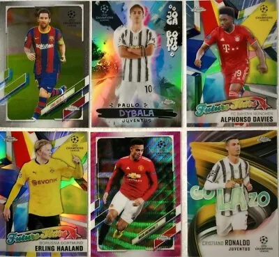 $6.99 • Buy 2020-21 Topps Chrome UCL Future Stars - GOLAZO - Base Card Singles