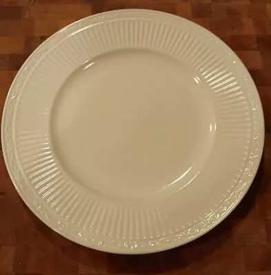 Mikasa ITALIAN COUNTRYSIDE 11-1/4  Dinner Plate DD900 White Ivory Bin 1067 • $12.95