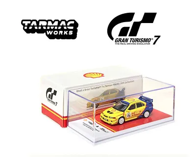 Tarmac Works - 1999 Mitsubishi Lancer Evo Vi Gsr T.m Edition Shell Gran Turismo • $23.95