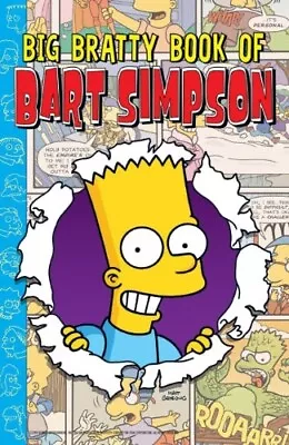 Big Bratty Book Of BART SIMPSON Comic Book Matt Groening NEW 9780060721787 • £7.20