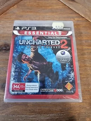 Uncharted 2: Among Thieves Sony PlayStation 3 PS3 Game - SEALED - PAL FREE POST • $16