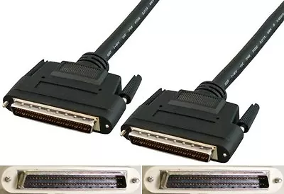 6ft Long LVD Ultra3320mbs HD/MD/HPDB68pin SCSI3 Male~M External Cable/Cord/Wire • $31.99