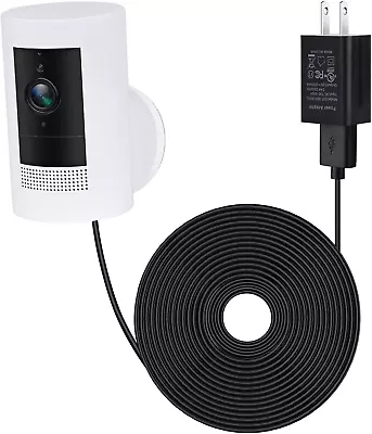 ALERTCAM Power Adapter For Ring Stick Up Cam Battery(3rd Gen) With 30ft/9m Weat • $24.55