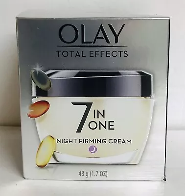 Olay Total Effects ~ 7-In-1 Night Nourishing & Firming Cream 1.7 Oz • $28.99