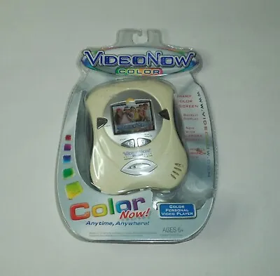 Video Now Color White Video Player 2004 Hasbro Tiger Electronics *NEW* VideoNow • $49.99