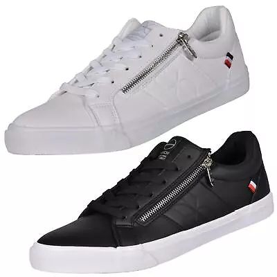 CROSSHATCH Men Trainers Lace Up Casual Flat Lightweight Sneakers Shoes Size 7-12 • £22.99