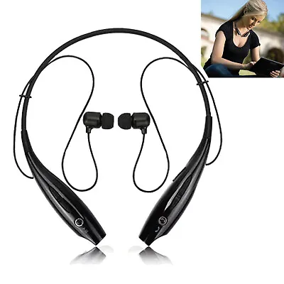 Bluetooth Headset Wireless Sport Headphone Earphones For Android IOS Cell Phones • $14.75