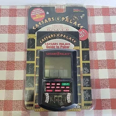 1995 Tiger Electronics Handheld Game Caesars Palace Deluxe Video Poker 76-071 • $15