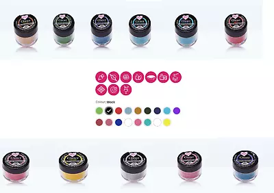 Rainbow Dust 100% Edible Glitter Cake Decoration Cupcakes Sparkles Sugarcraft 5g • £4.19