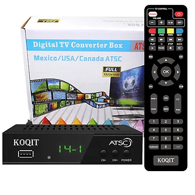 OTA DVR Recorder For Tv Antenna ATSC Tuner Digital TV Converter Box DTV Receiver • $29.99