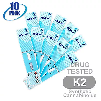 Mintegrity [10pk]Synthetic Cannabinoids(K2) Dip Card Urine Drug Test #MI-WDOA-K2 • $30.99