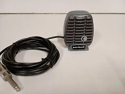 Vintage SHURE Microphone Model CX80C Bell & Howell Cast Metal Crystal Mic • $55.99