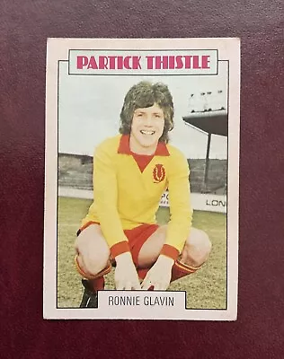 A&BC-1973-SCOTTISH RED BACK (2nd SERIES) -# 101 ~ RONNIE GLAVIN PARTICK THISTLE • £3.99
