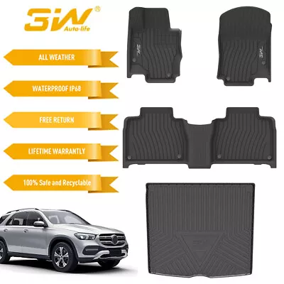 3W Car Floor Mats Liner For 2020-2024 Mercedes-Benz GLE SUV Luxury Waterproof • $84.59