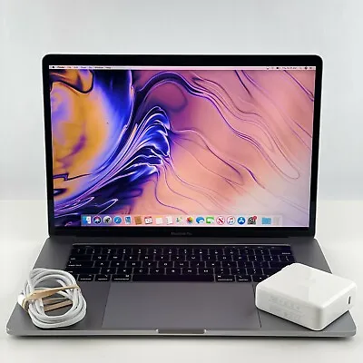 MacBook Pro 15 2018 Gray 2.2 I7 32GB 256GB SSD 555X + Ventura + Good + Warranty • $549