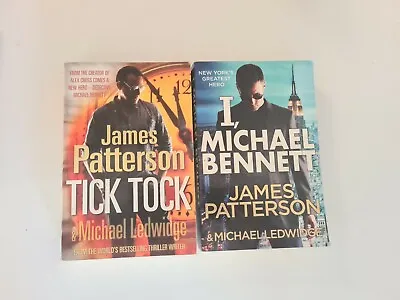 Michael Bennett Series James Patterson Books Crime Thriller Paperback Books Tick • $26