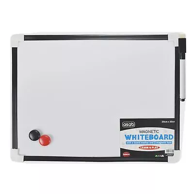 £3.49 • Buy A4 Magnetic Whiteboard Small Dry Wipe White Notice Office Memo School Home Board