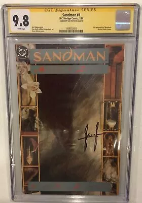 $2399.99 • Buy CGC 9.8 SANDMAN # 1 ~ SIGNED By KEITH ~ 1st Appearance MORPHEUS / DREAM ~ Gaiman