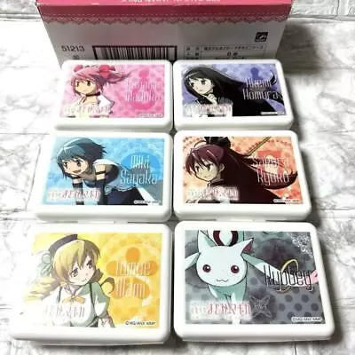Puella Magi Madoka Magica Mini Case Lot Of 6 Homura Sayaka Kyoko Mami Kyubey • $69.75