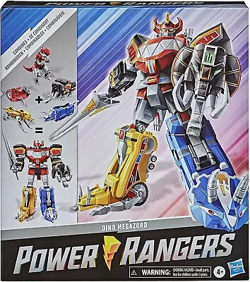 Mighty Morphin Megazord Megapack Action Figure [Includes 5 MMPR Dinozords] • $60.99