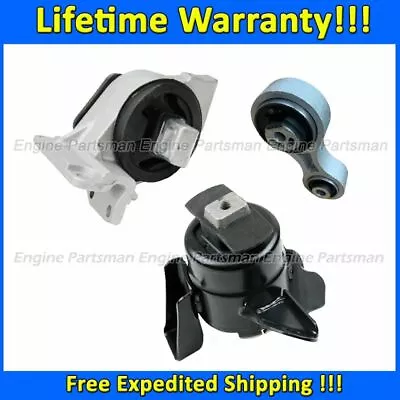 K2727 Motor & Transmission Mount 3pc For 2009-2013 Mazda 6 2.5L 3285 9811 3203 • $98.54