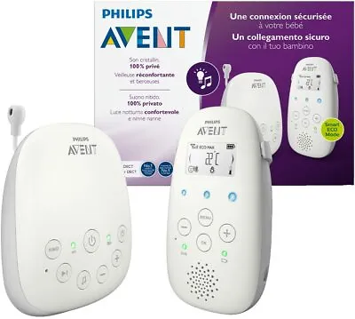 $484.02 • Buy Philips Avent Scd713/00 Baby Monitor With Privacy Y Security Dect Night Light