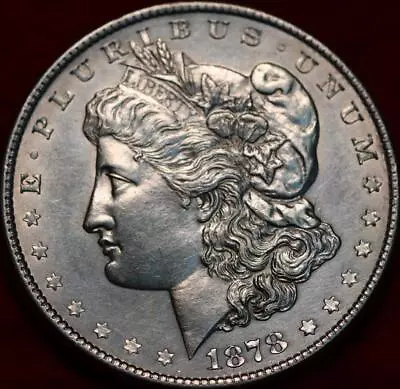 Uncirculated 1878 8TF Philadelphia Mint Silver Morgan Dollar • $0.99