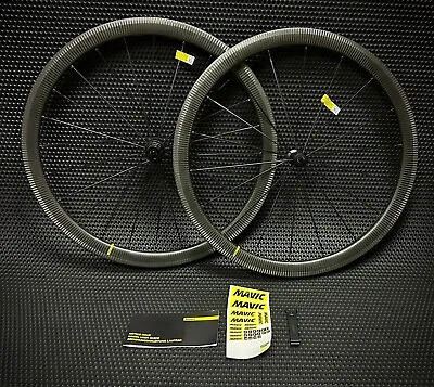 Mavic Cosmic SLR 40  Wheelset  Carbon  QR / QR 130 - Shimano HG  NEW • $1769