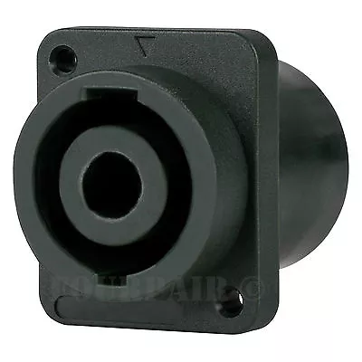 SPEAKON Compatible 4 Pole Conductor Female Panel Mount Jack Speaker Connector • $4.99