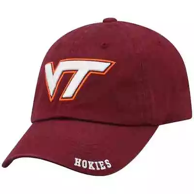 NCAA Virginia Tech Hokies Unstructured Washed Cotton Hat • $17.99