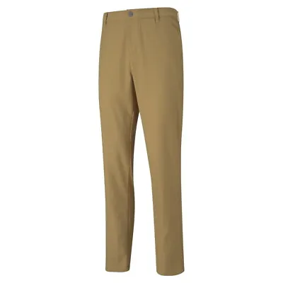 Puma Jackpot Pants Mens Golf Trousers - Antique Bronze - New 2022 - Choose Size • $39.07