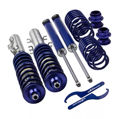 Maxpeedingrods Adjustable Coilovers For VW Golf MK4 FWD 1998-2007 Coil Springs • $200