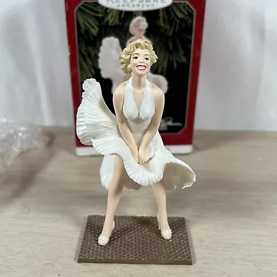 1998 Marilyn Monroe Hallmark Keepsake Ornament Dress Over Subway Grate • $12.40