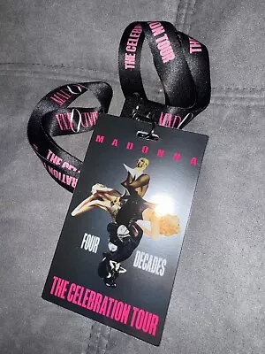 Madonna Celebration Tour VIP Lanyard • $39