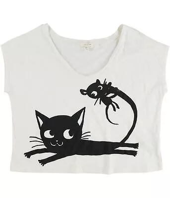 I Love H81 Womens Cat And Mouse Graphic T-Shirt • $15.30