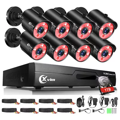 XVIM 8CH DVR 1080P Security Camera System CCTV Outdoor Home Camera Security CCTV • $129.99