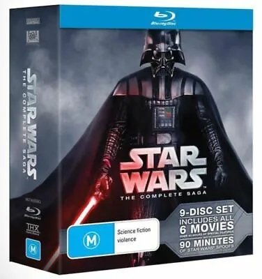 $56.99 • Buy Star Wars - The Complete Saga Blu-Ray : NEW