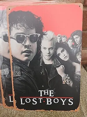 1987 The Lost Boys Horror Movie Poster Metal Tin Sign Funky Home Decor • $14.99